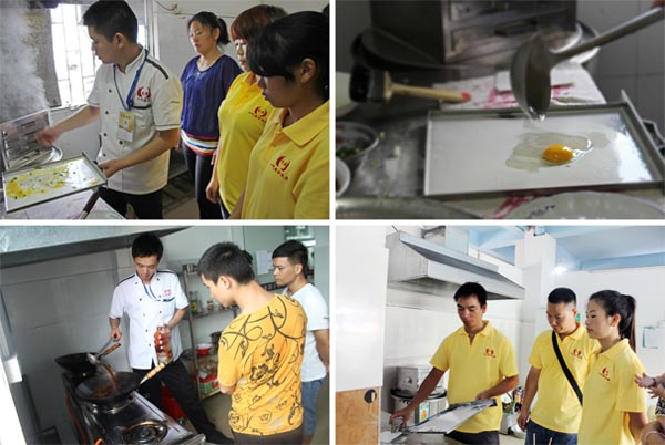 深圳松崗廣東腸粉培訓風采