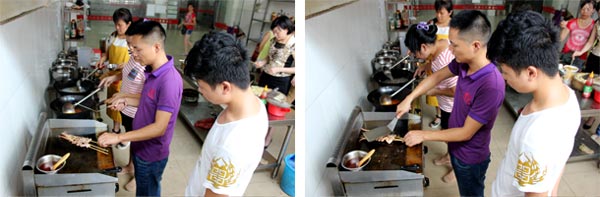 深圳煌旗韓國鐵板燒教學(xué)風(fēng)采