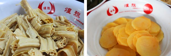 煌旗四川涼菜培訓(xùn)學(xué)員實操課食材2