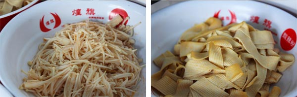 煌旗四川涼菜培訓(xùn)學(xué)員實操課食材3
