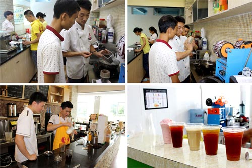 深圳松崗奶茶培訓(xùn)教學(xué)過(guò)程