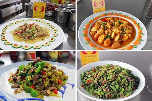 厚街炒菜培訓學員成品