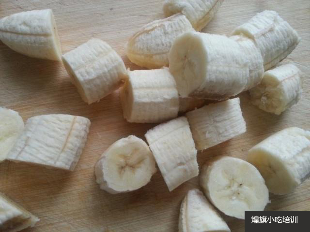 拔絲香蕉制作過程