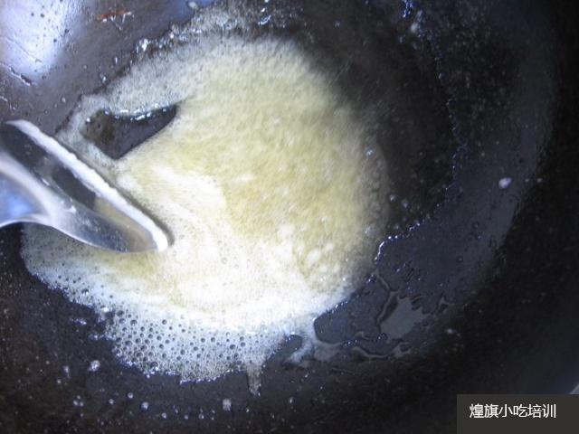 拔絲香蕉制作過程