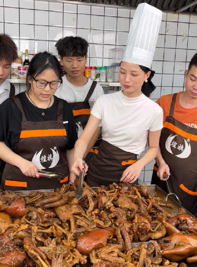 煌旗鹵味培訓(xùn)現(xiàn)場(chǎng)