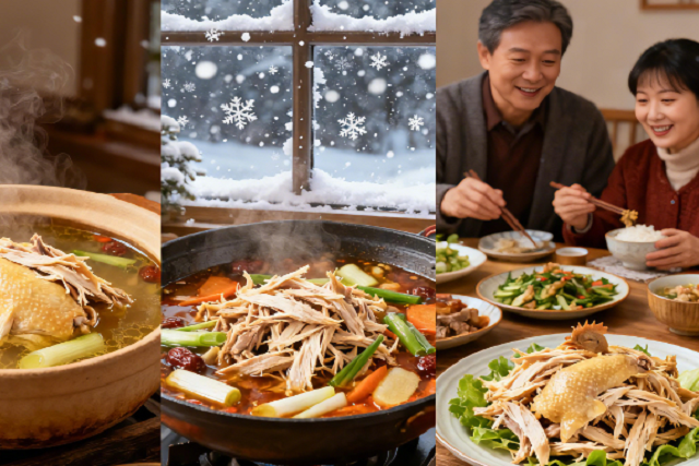 手撕雞食用方式