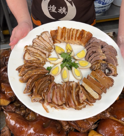 煌旗培訓(xùn)潮汕鹵水?dāng)[盤