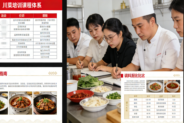 川菜培訓課程體系