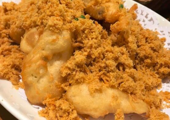 炸肉松怎么做