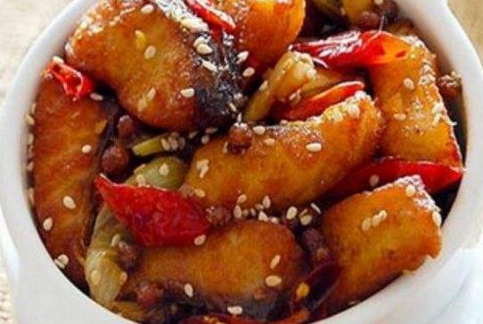 辣子魚(yú)塊的做法
