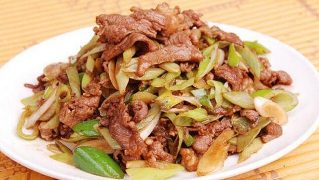 蔥爆羊肉的做法