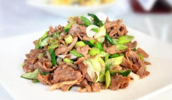 蔥爆羊肉的做法