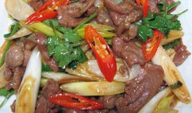 蔥爆羊肉的做法
